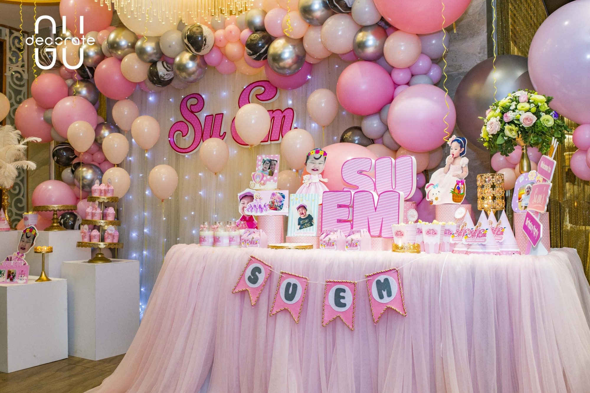 Hay chủ đề màu Hồng cho công chúa nhỏ