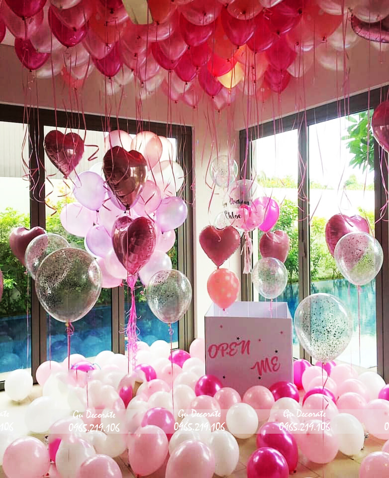 Không gian sinh nhật trong mơ - trang trí bởi GuDecor