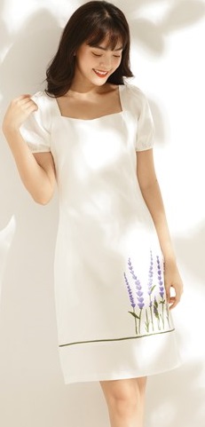 đầm suông đơn giản thanh lịch cực kỳ nữ tính và cuốn hút