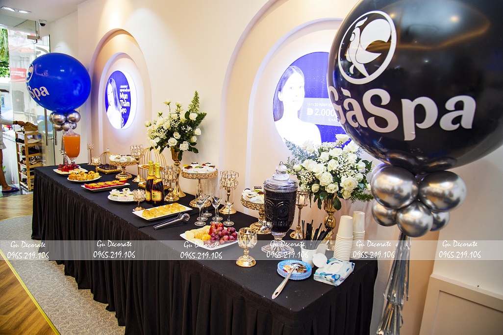Set Trang trí tiệc khai trương - GuDecorate